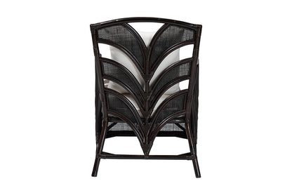 bali & pari - Paden Arm Chair - Paden-Rattan/Coffee Bean-Cushion-CC view 4