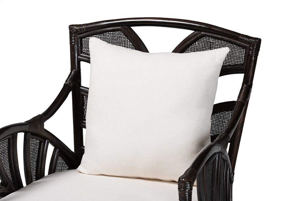 bali & pari - Paden Arm Chair - Paden-Rattan/Coffee Bean-Cushion-CC view 6