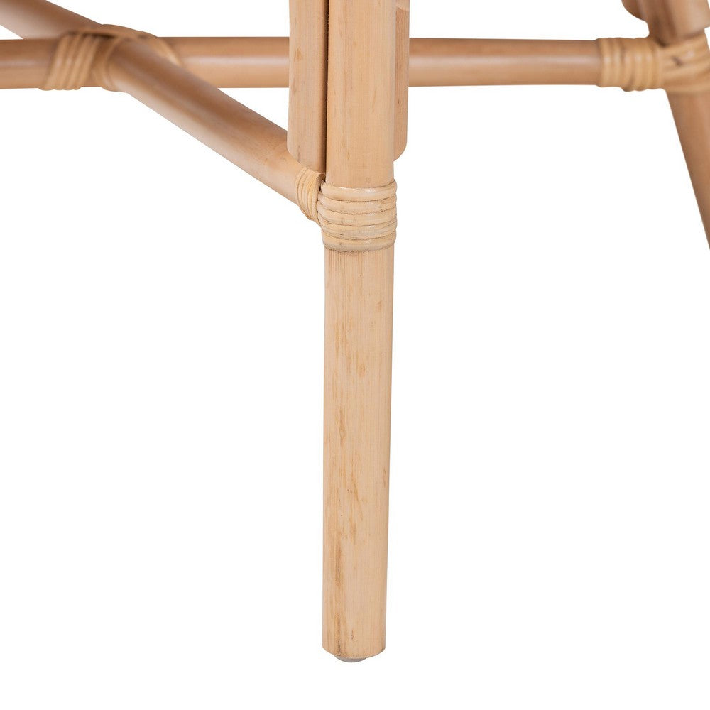 bali & pari  - Padma Dining Chair in Natural - Padma-Natural/Rattan-Cushion-DC view 6