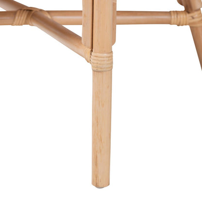 bali & pari  - Padma Dining Chair in Natural - Padma-Natural/Rattan-Cushion-DC view 6