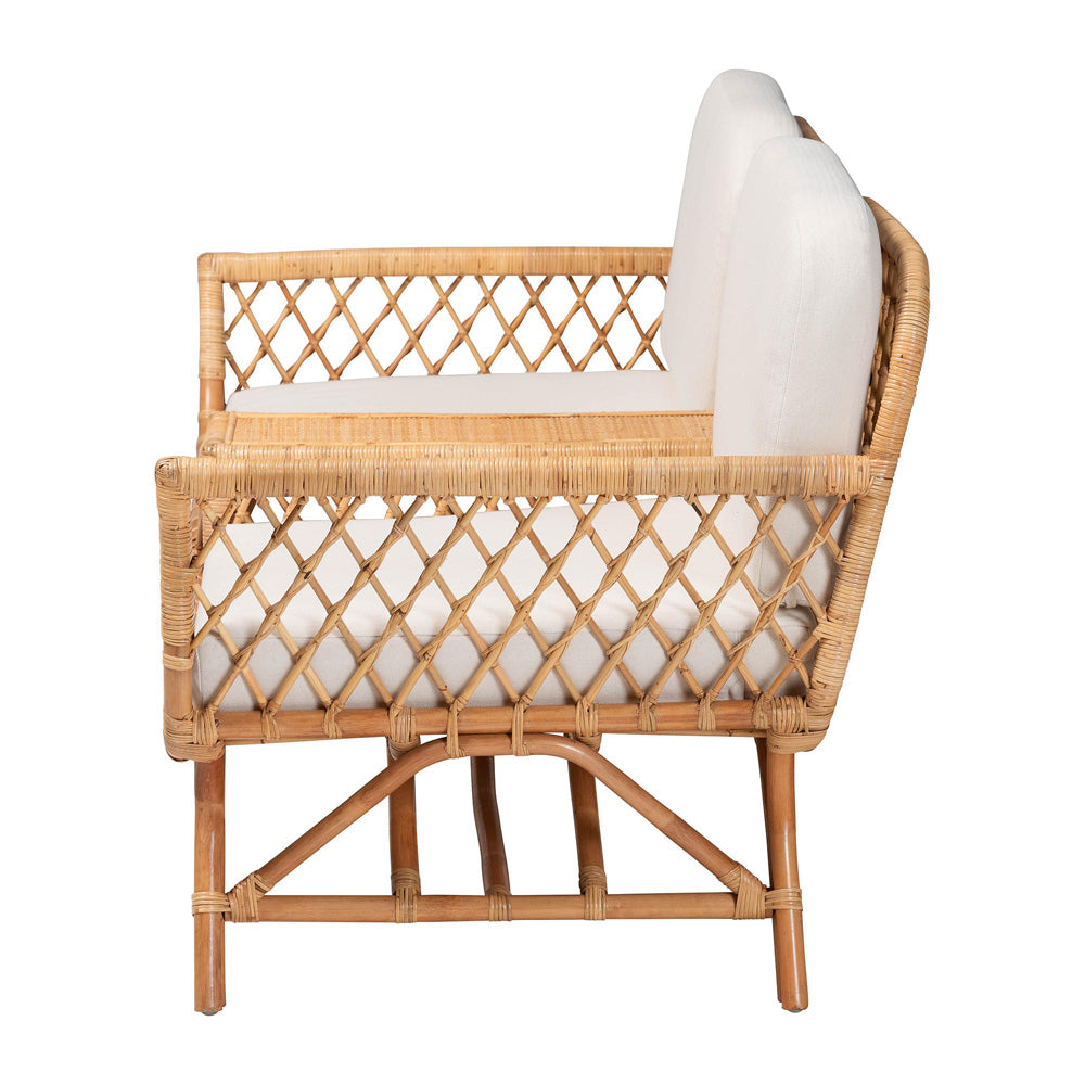 bali & pari - Pakis Sofa in Natural Rattan - Pakis-Light Honey-Sofa view 3