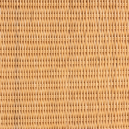 bali & pari  - Palm Coffee Table in Light Honey - Palm Waterfall-Light Honey/Rattan-Coffee Table view 5