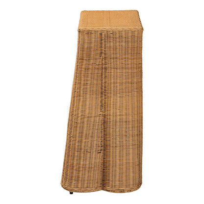 bali & pari - Palm Console Table in Light Honey - Palm-Small-Light Honey Rattan-Console Table view 3
