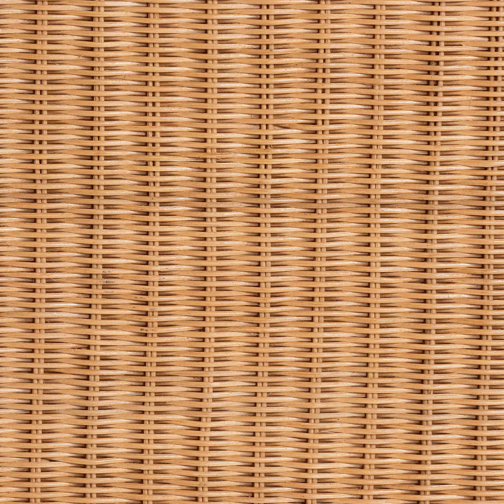 bali & pari - Palm Ottoman in Light Honey - Palm-Light Honey Rattan-35 Ottoman w Cushion view 5