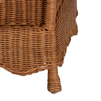 bali & pari - Papina Pet Bed in Light Honey - DC1122-Natural Rattan-Lg-Cushion-Pet Bed view 5