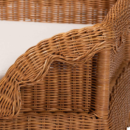 bali & pari - Papina Pet Bed in Light Honey - DC1122-Natural Rattan-Lg-Cushion-Pet Bed view 6