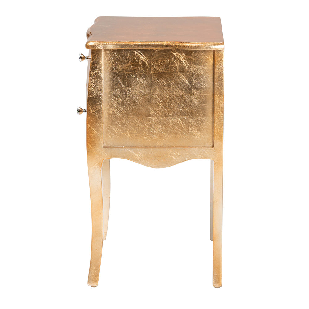 bali & pari - Patrice End Table in Gold - JY15B054-Gold-ET view 4