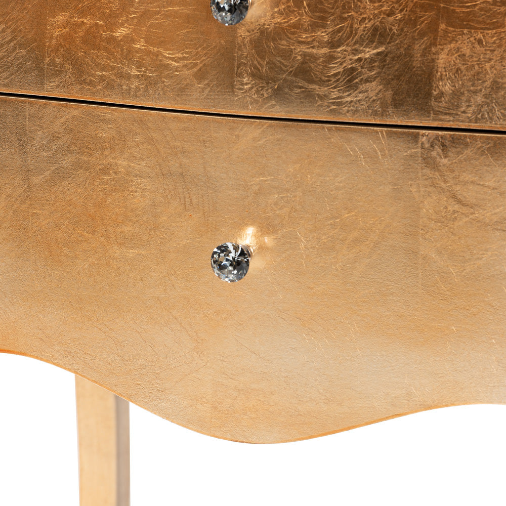 bali & pari - Patrice End Table in Gold - JY15B054-Gold-ET view 5