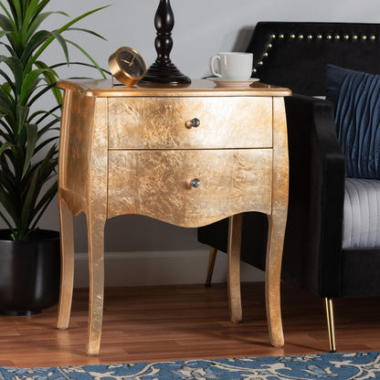 bali & pari - Patrice End Table in Gold - JY15B054-Gold-ET view 8