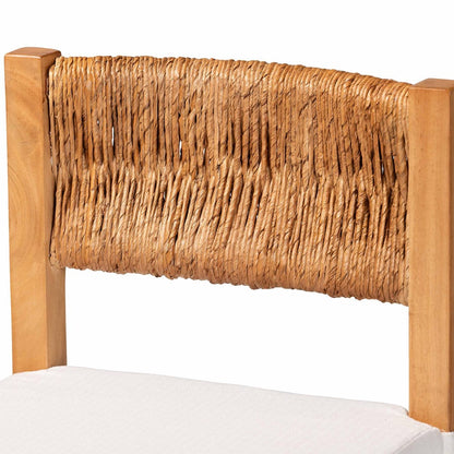 bali & pari - Pava Counter Stool in Honey/Natural Brown - MD-39882-Honey Wooden-Cushion-CS view 5