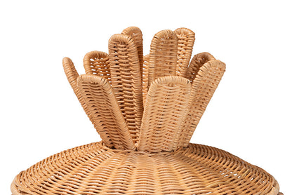 bali & pari - Pelham Basket - WS253-Small-Natural Rattan-Basket view 3