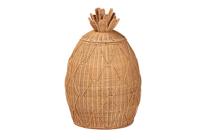 bali & pari - Pelham Basket - WS254-Large-Natural Rattan-Basket view 1