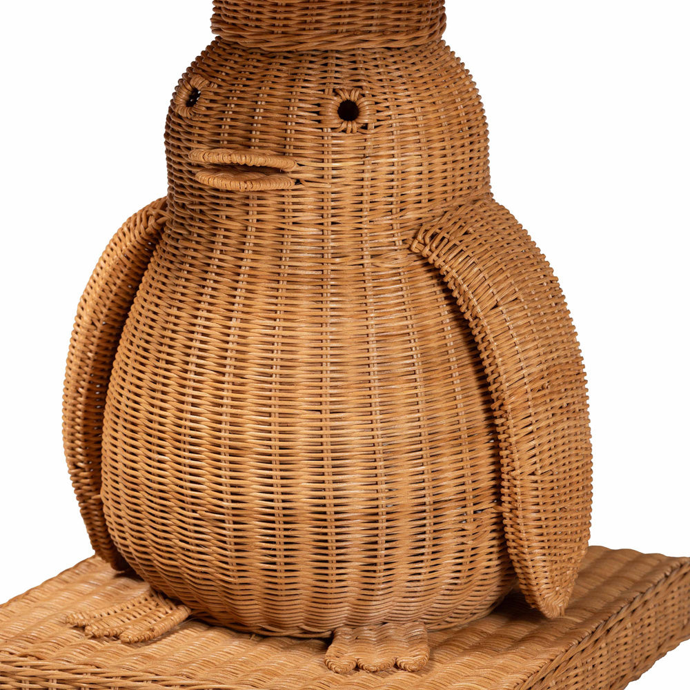 bali & pari - PembrokeEnd Table in Light Honey - Penguin-Natural Rattan-ET view 5
