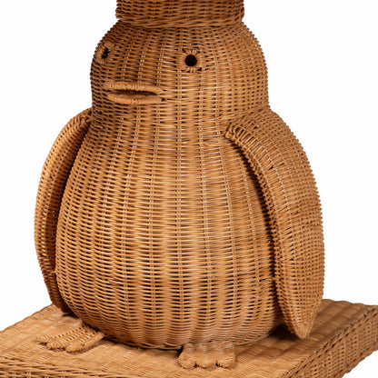 bali & pari - PembrokeEnd Table in Light Honey - Penguin-Natural Rattan-ET view 5