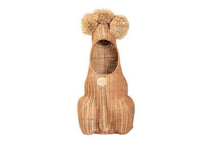 bali & pari - Persis Umbrella Holder - WS245-Honey Ada-Rattan-Umbrella Holder view 5