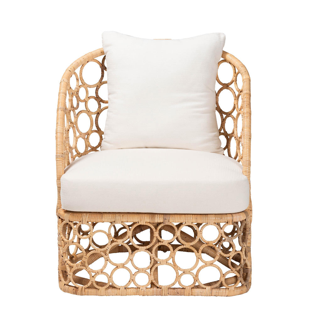 bali & pari - Prisca Chair in Light Honey - Model 2-Light Honey Rattan-CC view 2