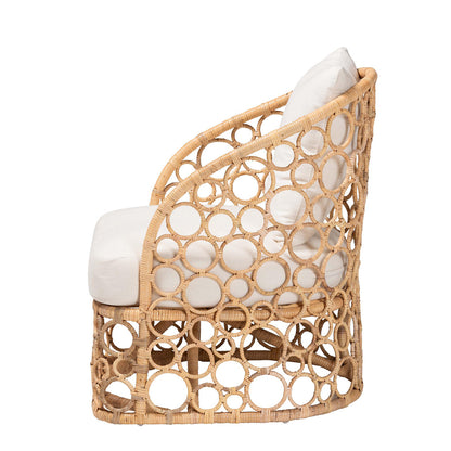 bali & pari - Prisca Chair in Light Honey - Model 2-Light Honey Rattan-CC view 3
