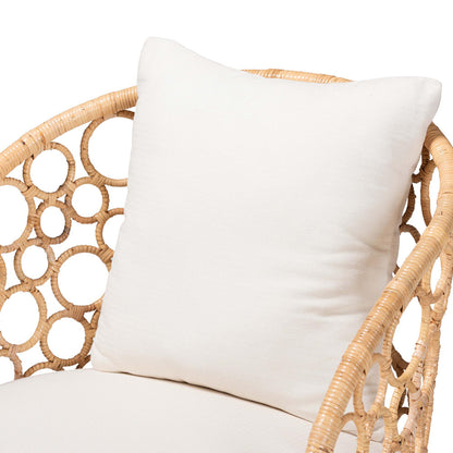 bali & pari - Prisca Chair in Light Honey - Model 2-Light Honey Rattan-CC view 5
