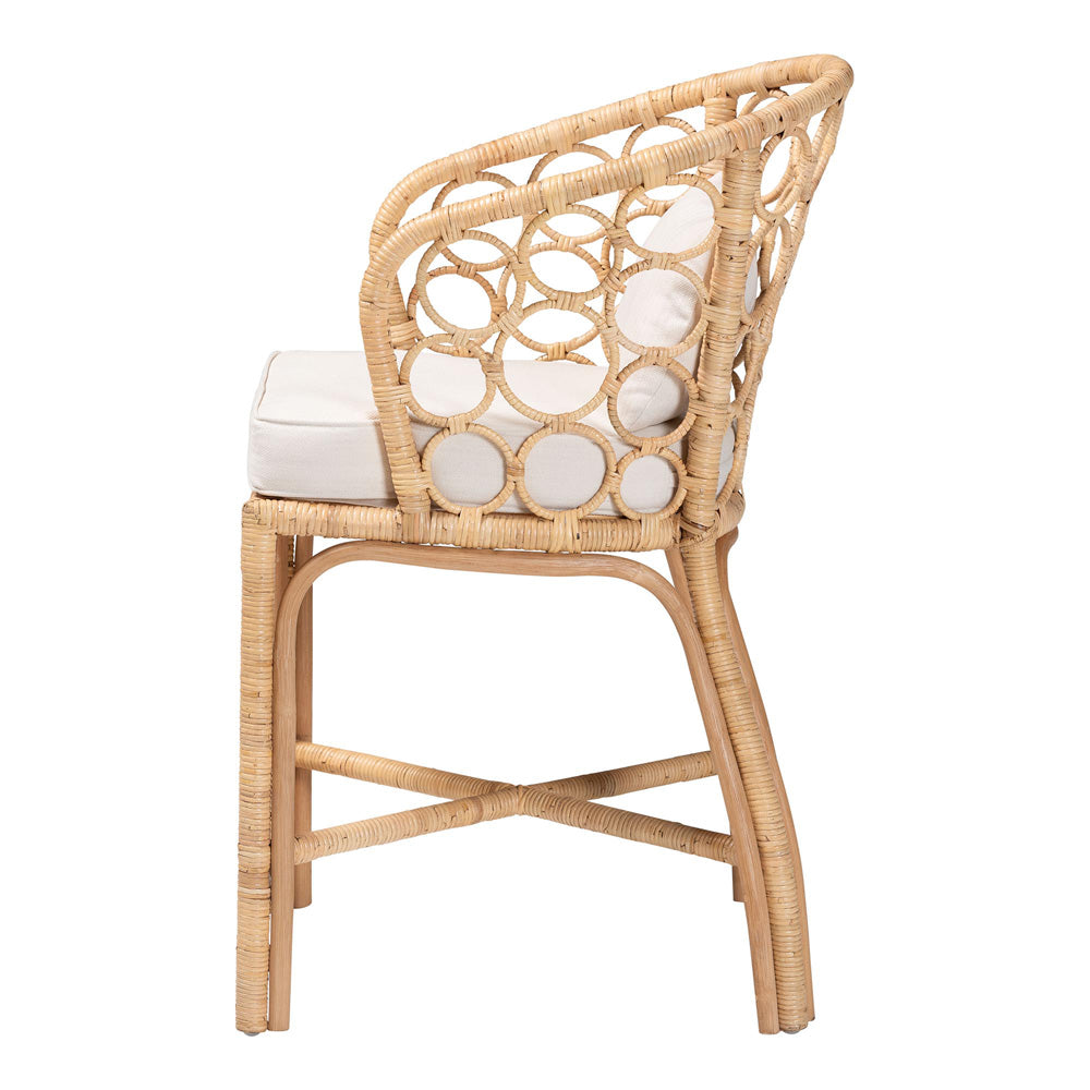 bali & pari - Prisca Counter Stool in Light Honey - Ariel-Light Honey Rattan-Cushion-CS view 3