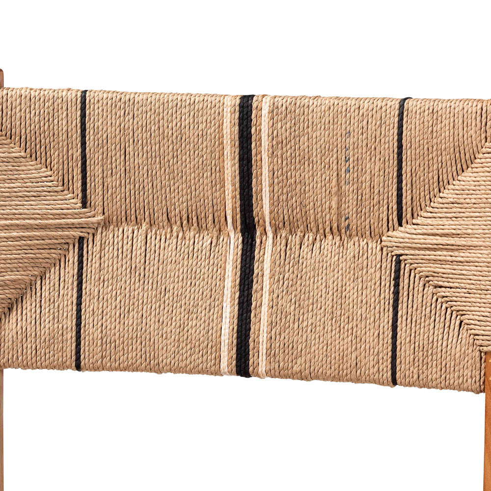 bali & pari - Prita Set of 2 Bar Stools in Brown/Natural Brown - BC-02-Parekesit-Wood/Brown-BS view 4