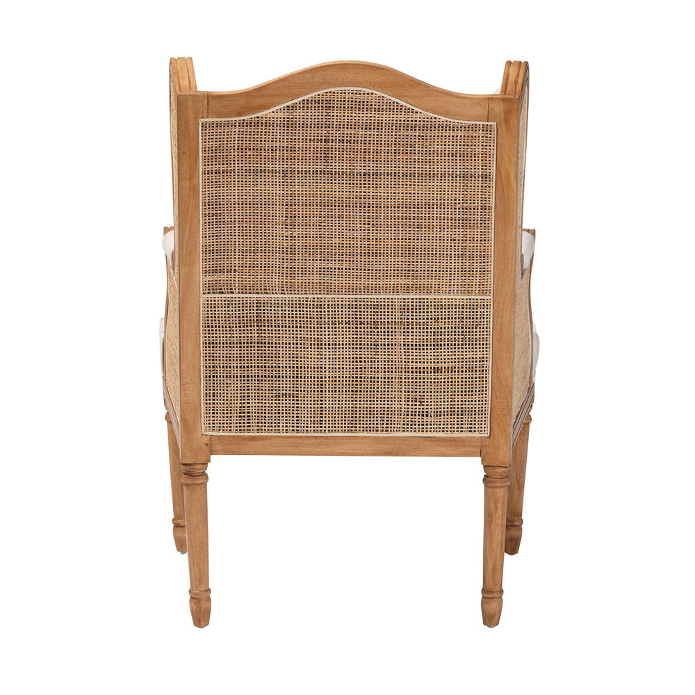 bali & pari - Rachana Chair in Beige/Honey Oak - SEA675-Light wood-NAT01/White-F00 view 4