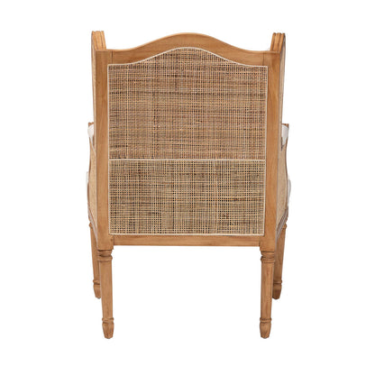 bali & pari - Rachana Chair in Beige/Honey Oak - SEA675-Light wood-NAT01/White-F00 view 4