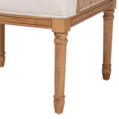 bali & pari - Rachana Chair in Beige/Honey Oak - SEA675-Light wood-NAT01/White-F00 view 6