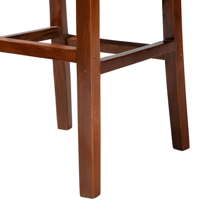 bali & pari - Racquel Bar Stool in Natural Brown/Walnut Brown - DC9003-Rattan-BS view 6