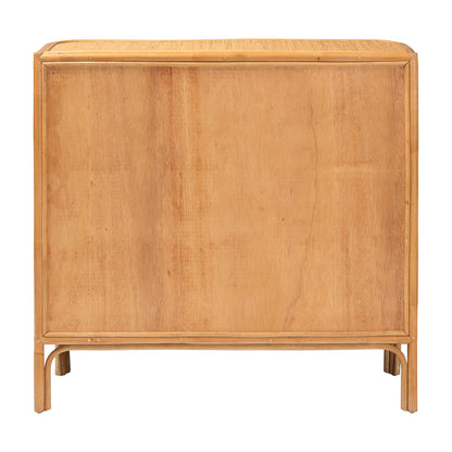 bali & pari - Radenza Storage Cabinet in Light Honey - RADENZA-Light Honey Rattan-Cabinet view 5