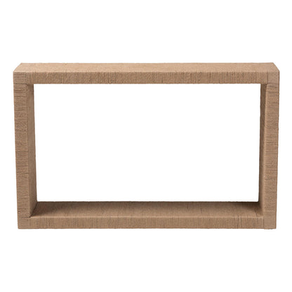 bali & pari - Rajiya Console Table in Natural Brown - F248-FT8-Seagrass-Console Table view 2