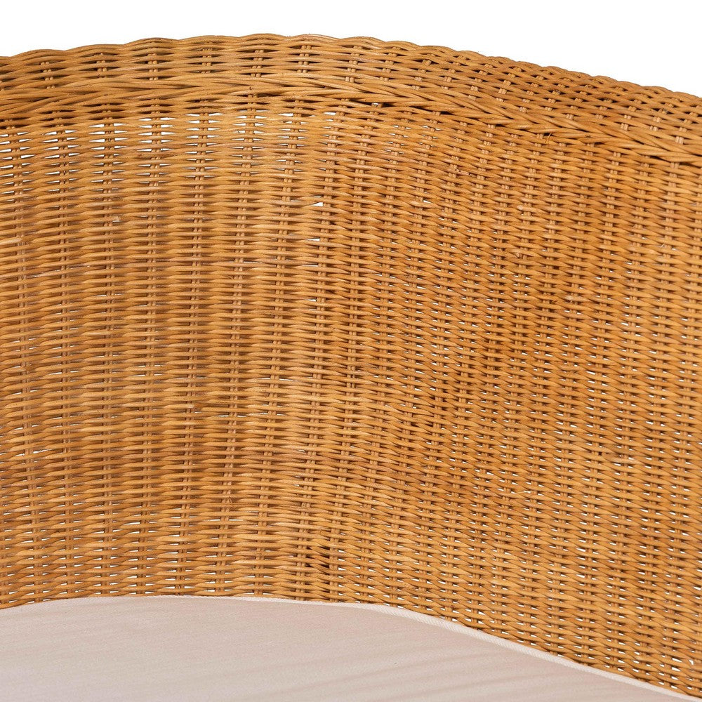 bali & pari - Rashtin Dining Set in Light Honey - Tamara/Braided-3PC Dining Set view 6