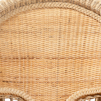 bali & pari  - Ratu Chair in Natural Brown - Ratu-Rattan-AC view 7