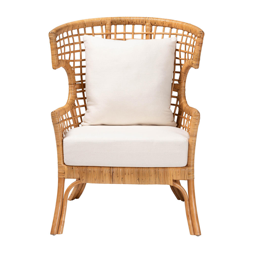 bali & pari - Regina Chair in Light Honey - REGINA-Light Honey Rattan/Wicker Weave-CC view 2