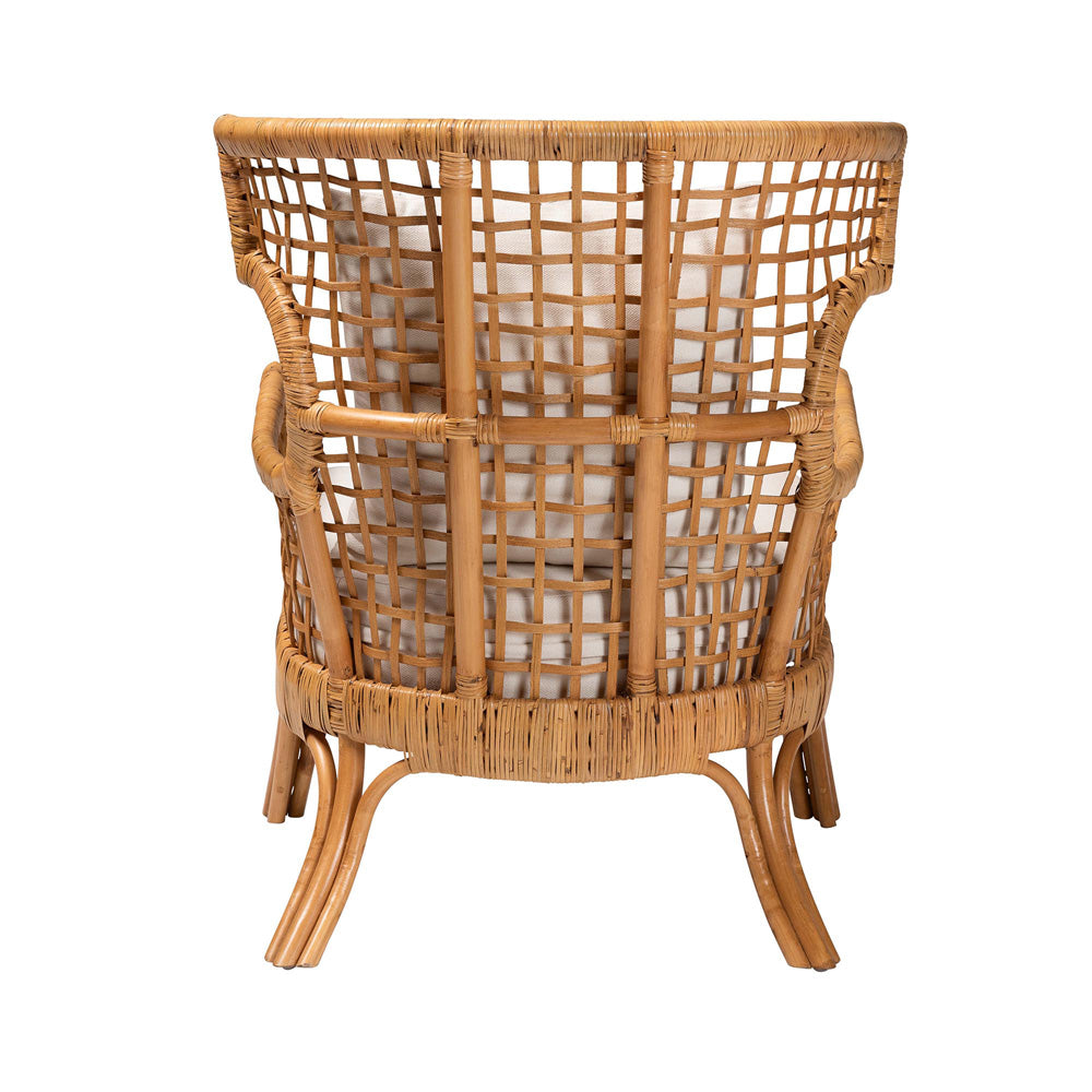 bali & pari - Regina Chair in Light Honey - REGINA-Light Honey Rattan/Wicker Weave-CC view 4