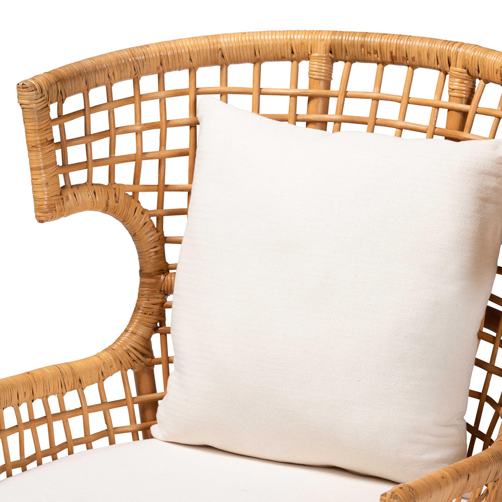 bali & pari - Regina Chair in Light Honey - REGINA-Light Honey Rattan/Wicker Weave-CC view 5