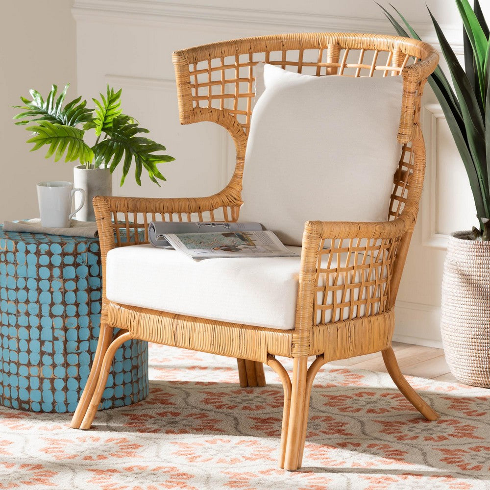 bali & pari - Regina Chair in Light Honey - REGINA-Light Honey Rattan/Wicker Weave-CC view 8