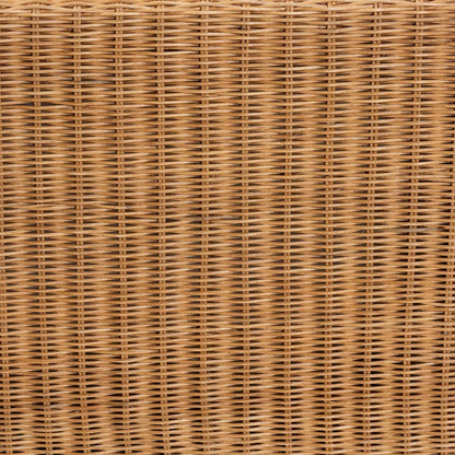 bali & pari - Reiko Bench in Light Honey - Palm Short-Open-Natural Rattan-Bench view 6