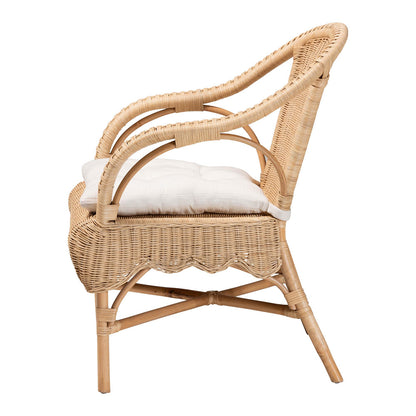 bali & pari - Reinu Dining Chair in Natural - DC829-Reinu-Light Honey Rattan-CC view 3