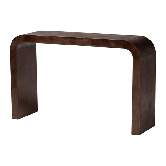 bali & pari - Revelle Console Table in Dark Walnut - SVN-14-Dark Walnut-Console Table view 1