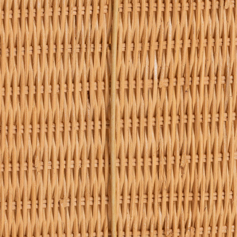 bali & pari  - Reya Footstool in Light Honey - Palm-Light Honey/Rattan-Cushioned-Footstool view 5