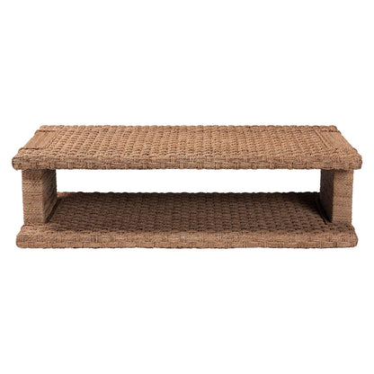 bali & pari - Rhinos Coffee Table in Light Brown - Rhinos-Bleached Light Brown-CT view 2