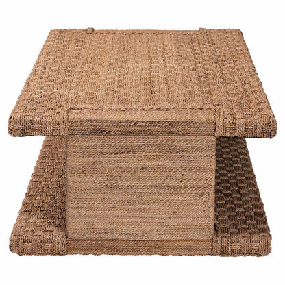 bali & pari - Rhinos Coffee Table in Light Brown - Rhinos-Bleached Light Brown-CT view 3