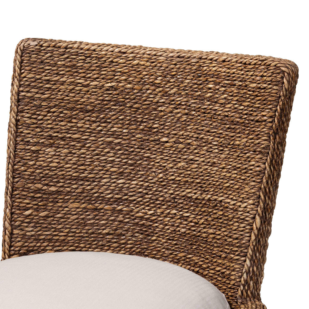bali & pari  - Ridley Dining Chair in Brown Wash - MD-39833 Ridley-Brown Wash-Cushion-DC view 5