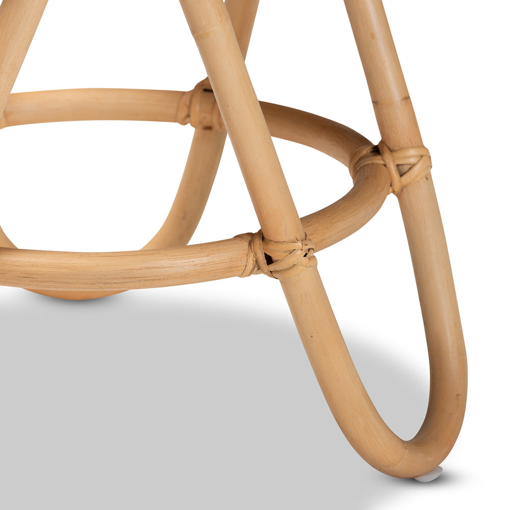 bali & pari - Rinjani End Table in Natural Brown - Rinjani-Rattan-ET view 4