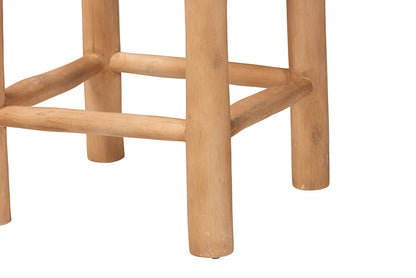 bali & pari - Rivera Bar Stool - BGL-01-Goat Leather-BS view 4
