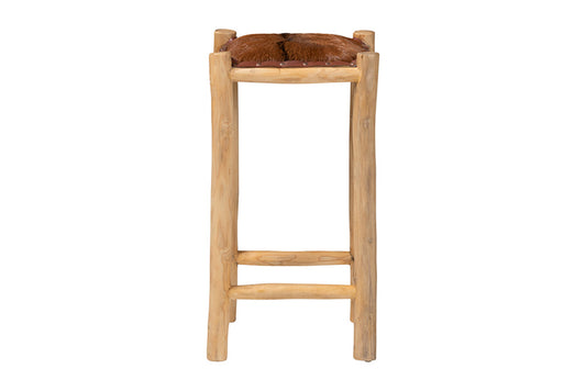 bali & pari - Rivera Counter Stool - CGL-01-Goat Leather-CS view 2