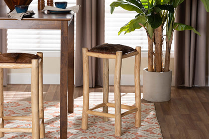 bali & pari - Rivera Counter Stool - CGL-01-Goat Leather-CS view 5