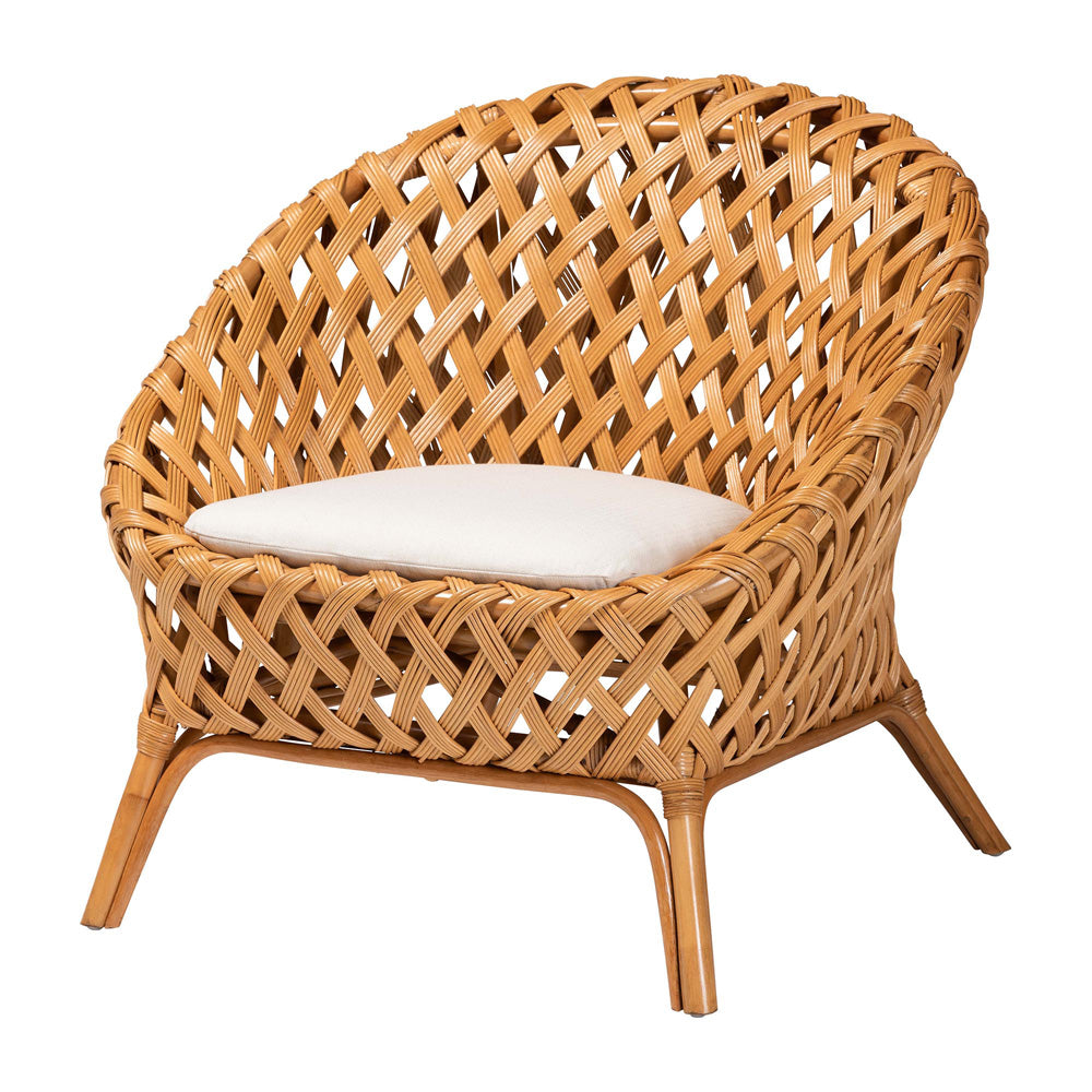 bali & pari - Robista Chair in Light Honey - ROBISTA-Rattan/Wicker Weave-CC view 1
