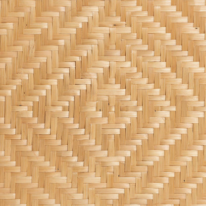 bali & pari  - Roma Coffee Table in Natural Brown/Brown - Roma-Rattan/Banana Weave-CT view 4