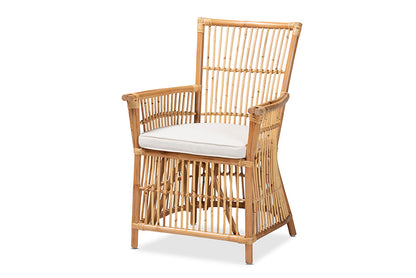 bali & pari - Rose Chair - Rose-Rattan-Armchair view 1